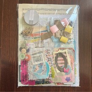 Garden-Themed Junk Journal / Scrapbooking / Card Making Kit – 150+ Pieces 🌸📚✂️